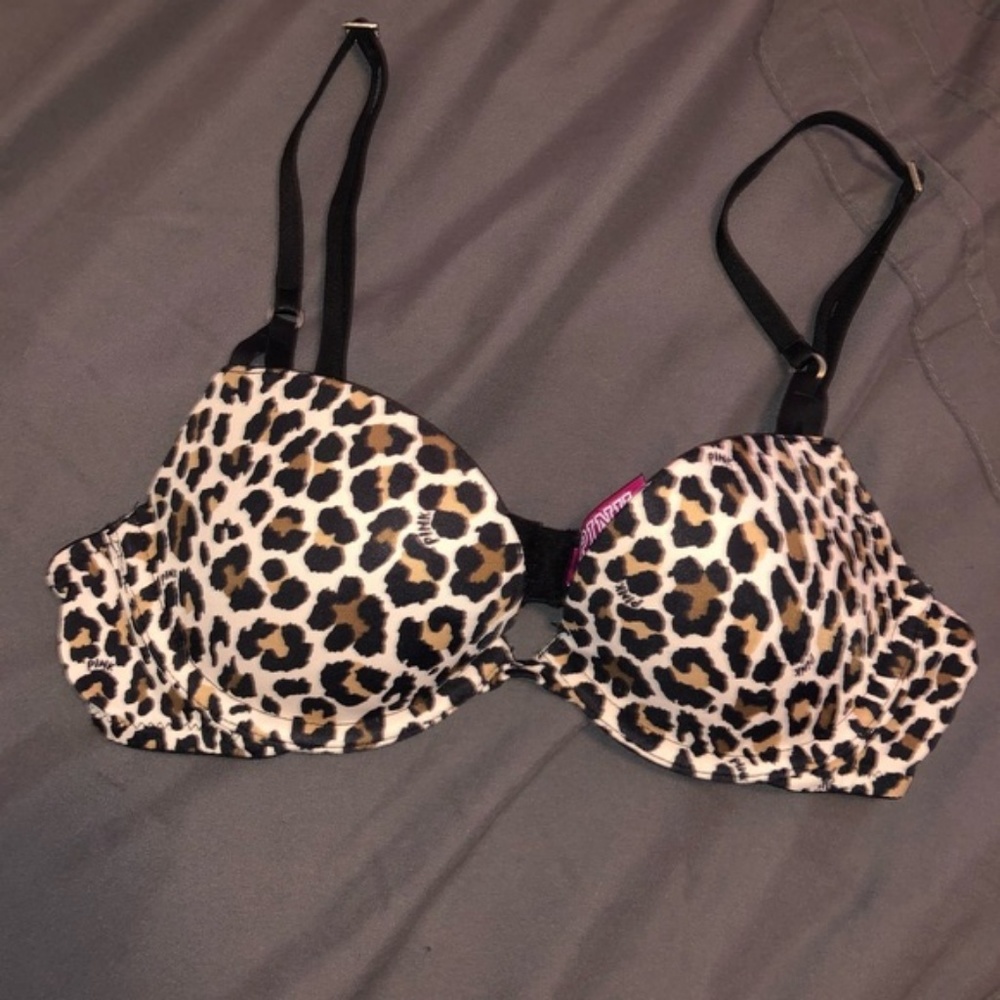 Leopard print Victoria's Secret Bra